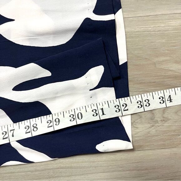 Tommy Hilfiger Pants Women’s 6 Navy Blue & White Floral Print NWT - Picture 11 of 11